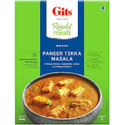 Gits Paneer Tikka Masala Ready Meals 285G