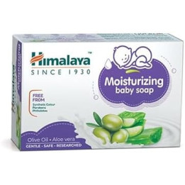 Himalaya Herbals Olive Oil and Aloe Vera Milk Baby Soap, 125 g