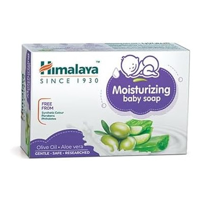 Himalaya Herbels Olive Oil And Aloevera Milk Baby Soap 125G
