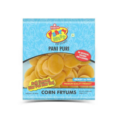 Ganesh Fancybites Panipuri Fryums 200G