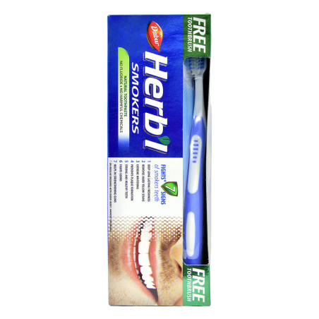 Dabur Herbal Smokers Toothpaste 150G