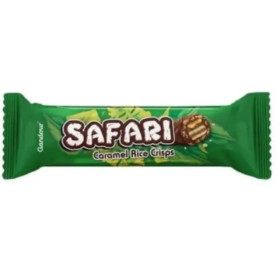 Safari Caramel And Rice Cereal Milk Chocolate 22G