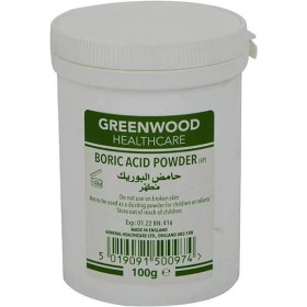 Green Wood Health Care Boric Acid Powder 100G