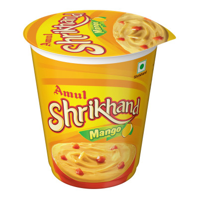 Amul Shrikhand Mango Dessert 500G