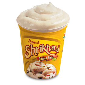 Amul Shrikhand Almond Pistachio Dessert 500G