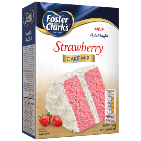 Foster Clark Strawberry Cake Mix 500G