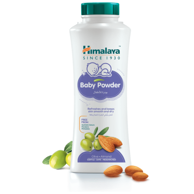 Himalaya Herbels Olive And Almond Baby Talc Powder 425G