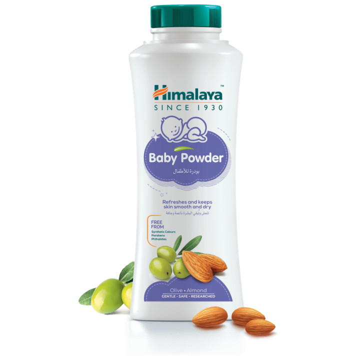 Himalaya Herbals Olive and Almond Baby Talc Powder, 425 g