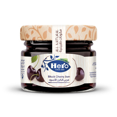 Hero Natural Black Cherry Jam 28.3G