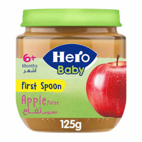 Hero Baby 6+ Months Apple Compote Puree 125G