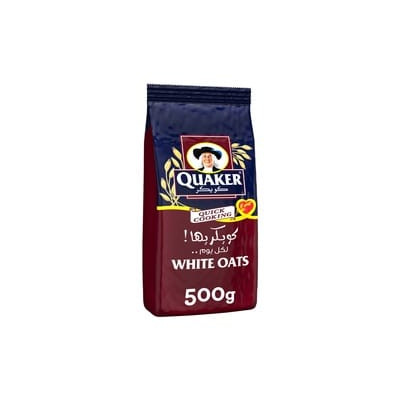 Quaker White Cooking Oats Pkt 500G