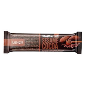 Minos Sesame Cocoa Nut Bars 30G