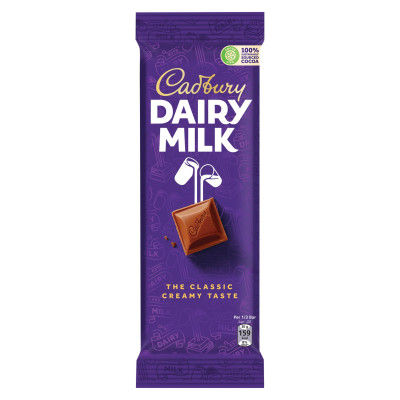 Cadbury Dairy Milk Chocolate Bar 90G