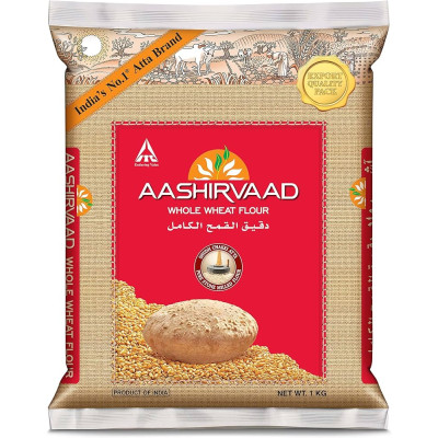 Aashirvaad Whole Wheat Flour 1Kg