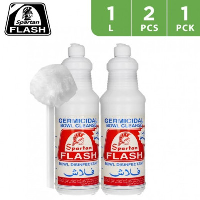 Sporton Twin Pack Flash Bowl Cleaner 1L