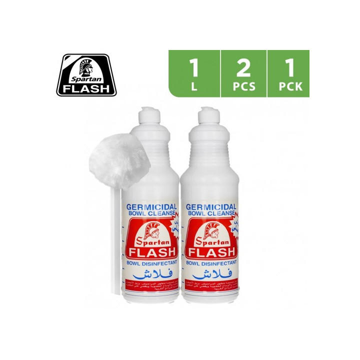 Sporton Flash Bowl Cleaner Twin Pack, 1 L