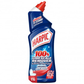 Harpic 100% Lime Scale Remover Toilet Cleaner 1L