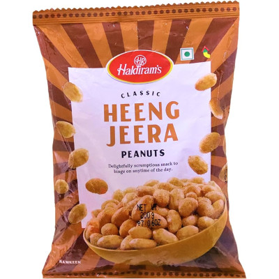 Haldirams Heeng Jeera Peanuts 200G
