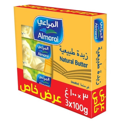 Almarai 3+1 Combo Un Salted Butter 100G