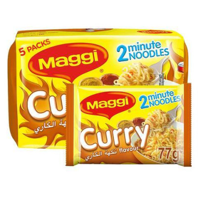 Maggi Curry 10P Noodles 77G