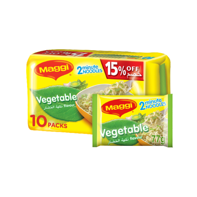 Maggi Vegetable 10P Noodles 77G