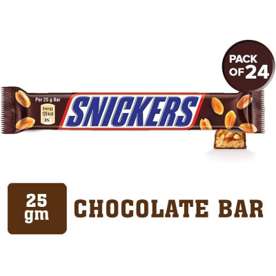 Snickers Chocolate Bar 25G