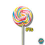 Rainbow Spin Twirl Pop 84G