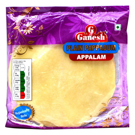 Ganesh Plain Appalam Papad 200G