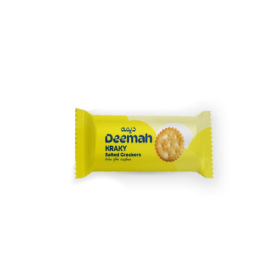 Deemah Salted Crackers Biscuit 90G