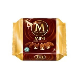 Magnum Mini Almond 6P Ice Cream Bar 252G