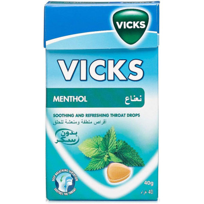 Vicks Menthol Tablet 40G