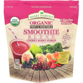 Smart Harvest Cherry Berry Fusion Organic Smoothie 454G
