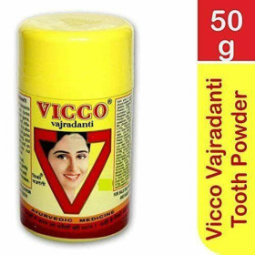 Vicco Herbal Toothpaste Powder 50G