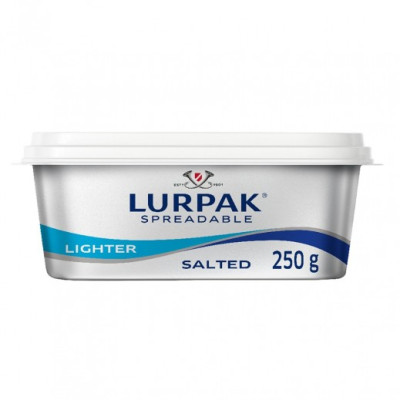 Lurpak Lighter Salted Spreadable Butter 250G
