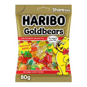 Haribo Goldbears Fruit Jellies 80G