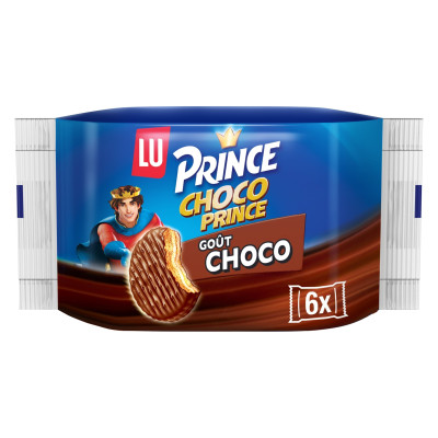 Lu Prince Choco 6P Biscuit 28.5G
