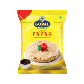 Gopal Udad Black Pepper Papad 200G
