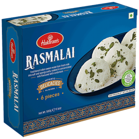 Haldirams 6P Rasmalai 500G