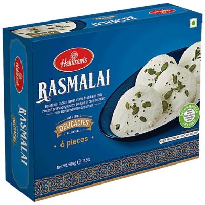 Haldirams 6P Rasmalai 500G