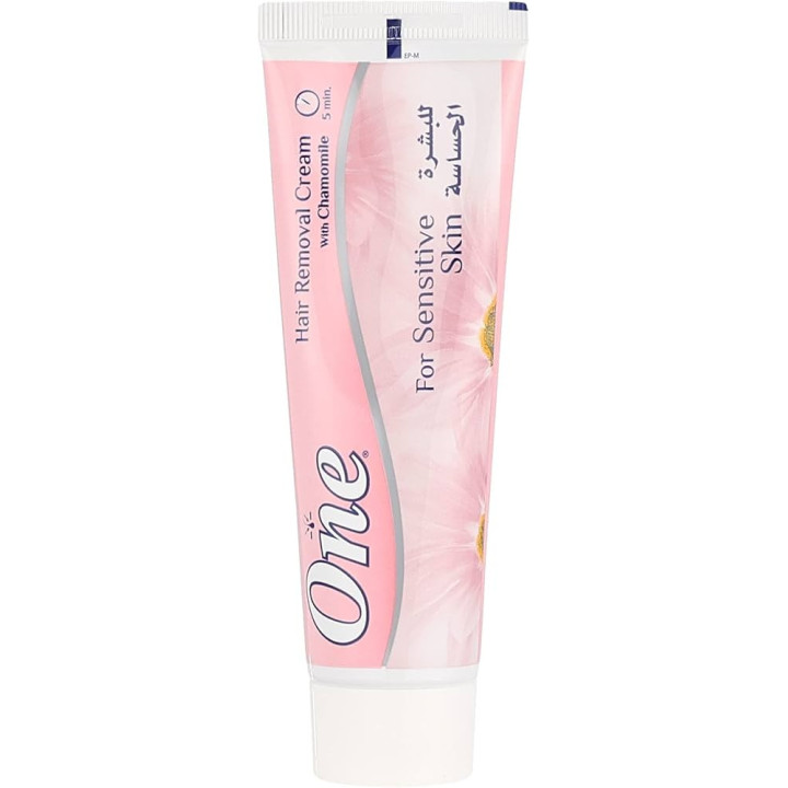 Eva One Hair Removal Cream for Sensitive Skin with Chamomile, 90 g