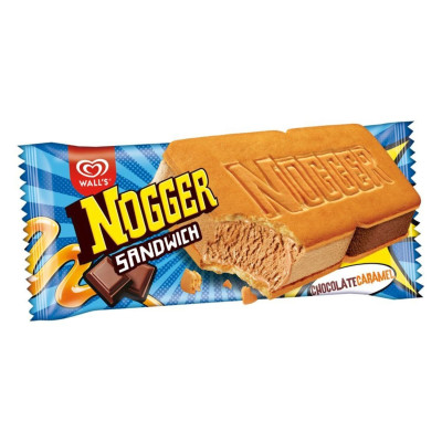 Walls Nogger Sandwich Ice Cream 87G