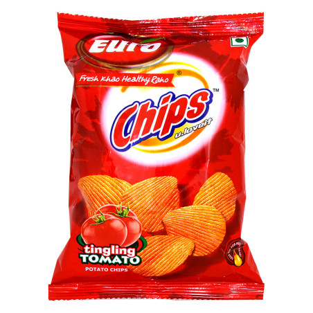 Euro Tingling Tomato Potato Chips 40G