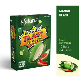 Naturo Spicy Flavoured 40P Mango Fruit Bar 10G