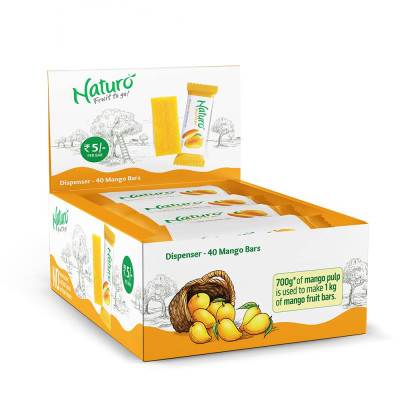 Naturo 40P Mango Fruit Bar 10G