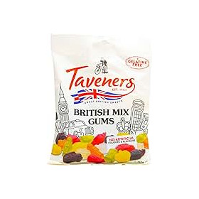 Taveners British Mix Gums Candy 165G