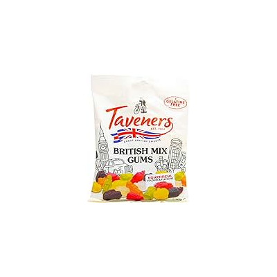 Taveners British Mix Gums Candy 165G