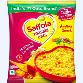 Saffola Masala And Coriander Oats 38G