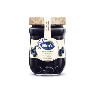 Hero Natural Blueberry Jam 350G
