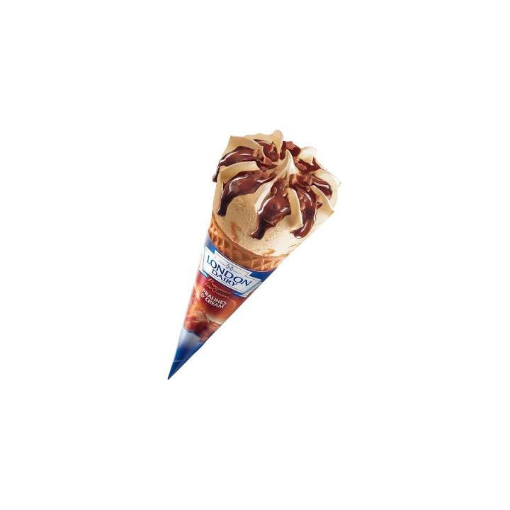 London Dairy Praline Cone, 120 ml