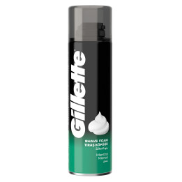 Gillette Menthol Shaving Foam, 200 ml
